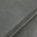 Glouster Storage Ottoman V2 Dark Grey Pu