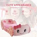 Little Star Cartoon Car Bed Twin Pink Mdf