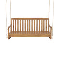 Brantley Porch Swing Teak Metal & Wood