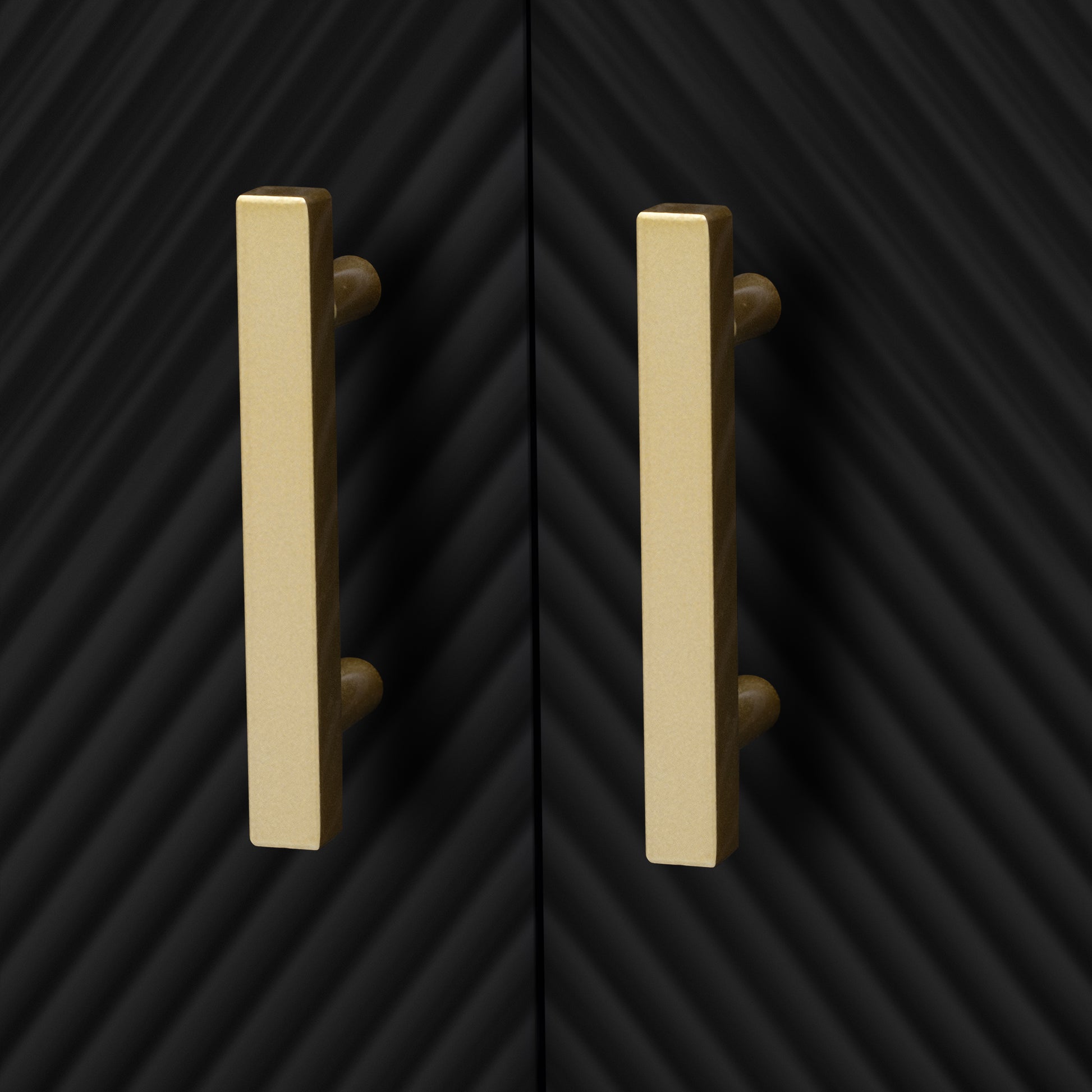 Modern Tv Stand For Tv Up To 70 Inches,Tv Cabinet With 1 Drawer, 2 Cabinets And Metal Legs, Handles And Anti Tip Device For Living Room Black 70 79 Inches Mdf