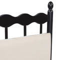Queen Size Wooden Storage Platform Bed, With 2 Big Drawers, T Size Trundle ,Espresso Queen Espresso Plywood