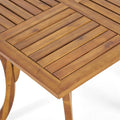 Hermosa 31.5'' Square Wood Table Teak Acacia Wood