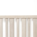 Prague Toddler Rail In Cotton Grey Natural Wood Wash Wood