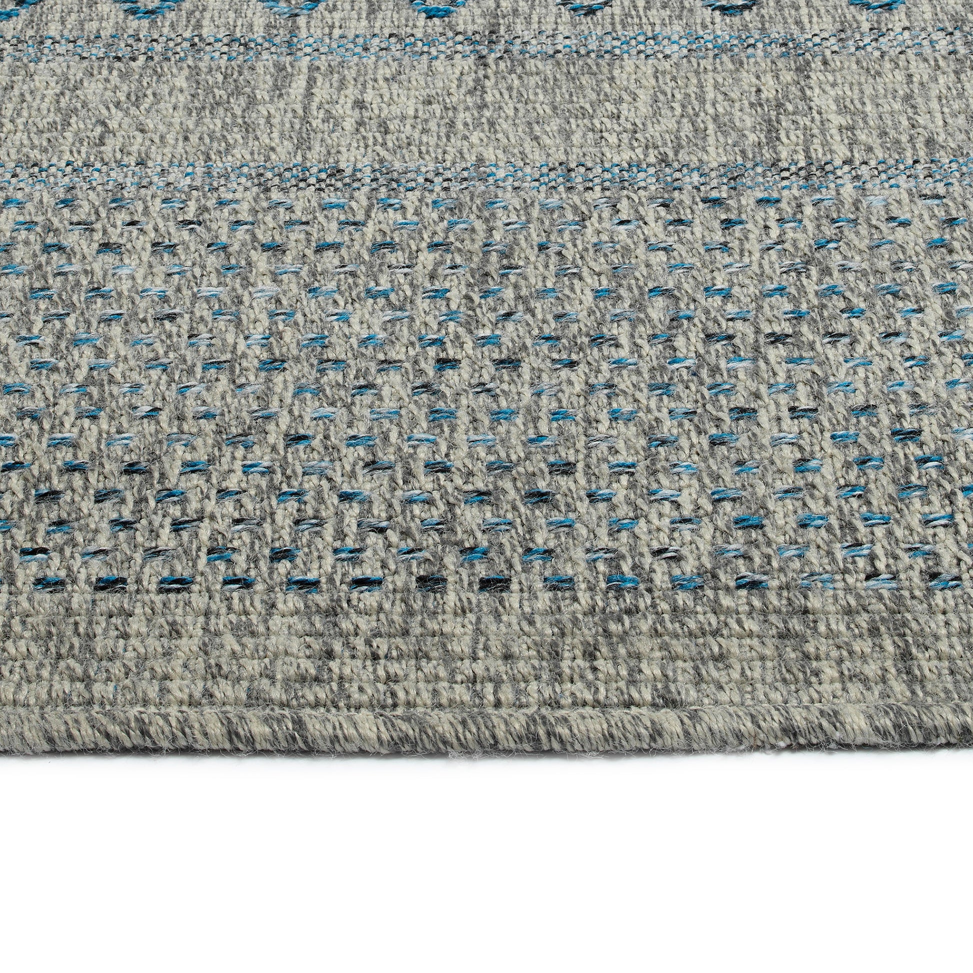 Modern, Transitional, Geometric, Southwestern, Textured High Low Cut & Loop 2' X 6' Runner Multi Polypropylene