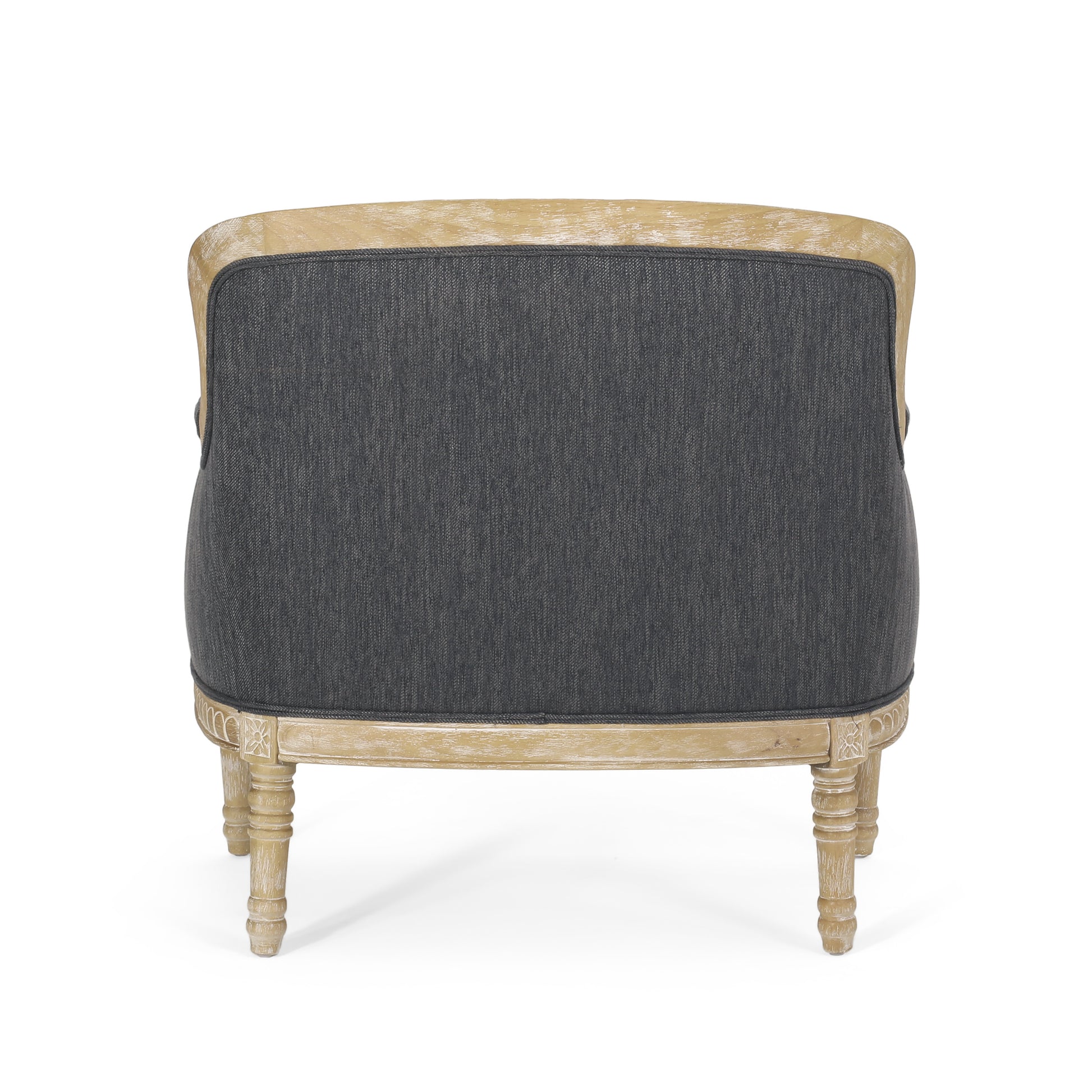 Club Chair Charcoal Fabric