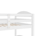 Twin L Shaped Bunk Bed With Trundle White Old Sku:Lp000024Aak White Solid Wood