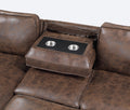 Territory Coffee Reversible Pull Out Sofa Bed Coffee Fabric 3 Seat