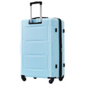 2 Piece Luggage Set With Bags Expanable Spinner Wheels Abs Lightweight Suitcase With Tsa Lock 20Inch 24Inch Light Blue Abs