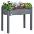 Outsunny Raised Garden Bed With Legs, 34