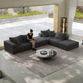 Oversized Sponge Cloud Sofa,Modern Upholstered Sectional Sofa Couch Set,Modular 162