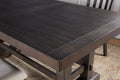 Napa 9 Piece Dining Set Dark Brown Dark Brown Wood