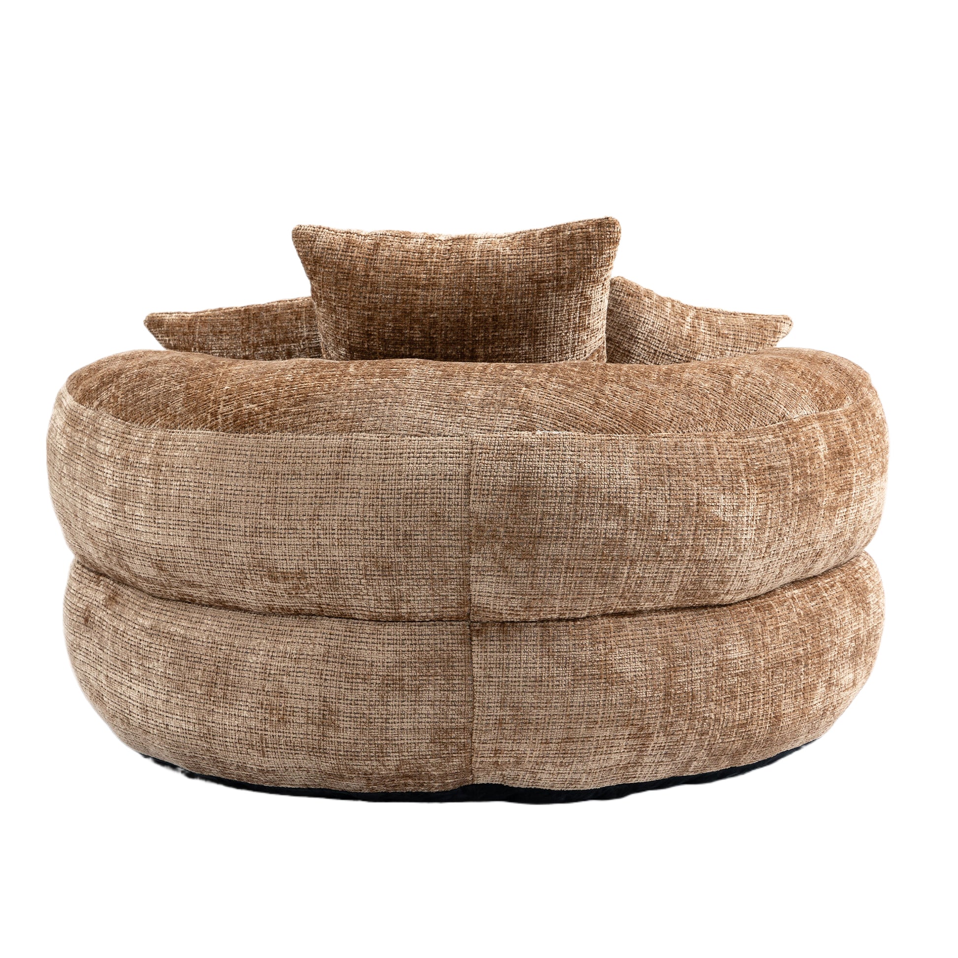 Coolmore Lazy Sofa Durable Comfort Lounger High Back Bean Bag Chair Couch With Three Pillows For Adults And Kids, Indoor & Outdoor, Single Gaming Sofa Chair For Bedroom,Office Coffee Chenille Coffee Foam Chenille 1 Seat