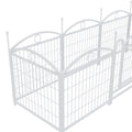 Dog Playpen Indoor 24 Inch 8 Panels Metal Dog Pen Pet Dog Fence Outdoor Exercise Pen With Doors, Heavy Duty Dog Fence Puppy Pen For Large Medium Small Dogs Indoor Outdoor Foldable Pet Exercise Pen
