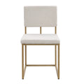 Modern Faux Marble 6 Piece Dining Table Set,60Inch Metal Kitchen Table Set With Upholstered Dining Chairs And Bench, Golden Metal Dining Room Bench Seating Rectangular Dining Table With Chair And Bench Metal Wood Golden Seats 6 60 Inches Farmhouse