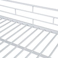 Mid Loft Bed With Storage Stairs, Twin, White Twin White Mdf Metal