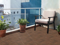 Plastic Composite Deck Tiles Set Of 35Pcs, Composite Decking Resist Rust, Water, Weather, Indoor&Outdoor, Easy To Diy & Maintain, Ideal For Patios, Balconies, Rooftops, Decks, 12X12I Light Coffee Light Coffee Modern Plastic Wood Plastic