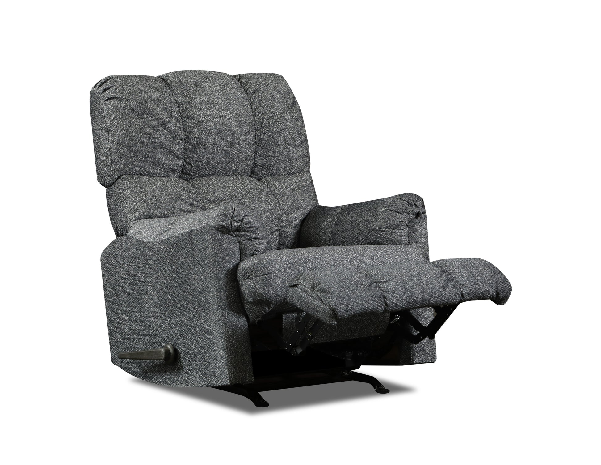 Sandstone Dusk Recliner Dark Gray Upholstered