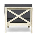 Brava X Back Seat, Light Grey Dark Grey Acacia Wood