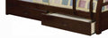 Jason Espresso Finish Twin Full Bunk Bed Espresso Synthetic Wood