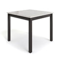 Leon Bar Table And 4 Bar Stools Espresso White Solid Wood Mdf