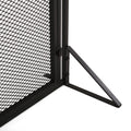 Fireplace Screen Black Iron