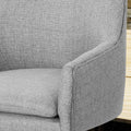 Office Chair Grey Fabric