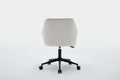 Elegent Velvet Office Chair With Wheels, Makeup Vanity Chair Height Adjustable For Teens Women Girls, Comfy Swivel Modern Leisure Armchair For Home Office, Bedroom, Study And Vanity. Beige Beige Primary Living Space Luxury,Modern Foam Iron