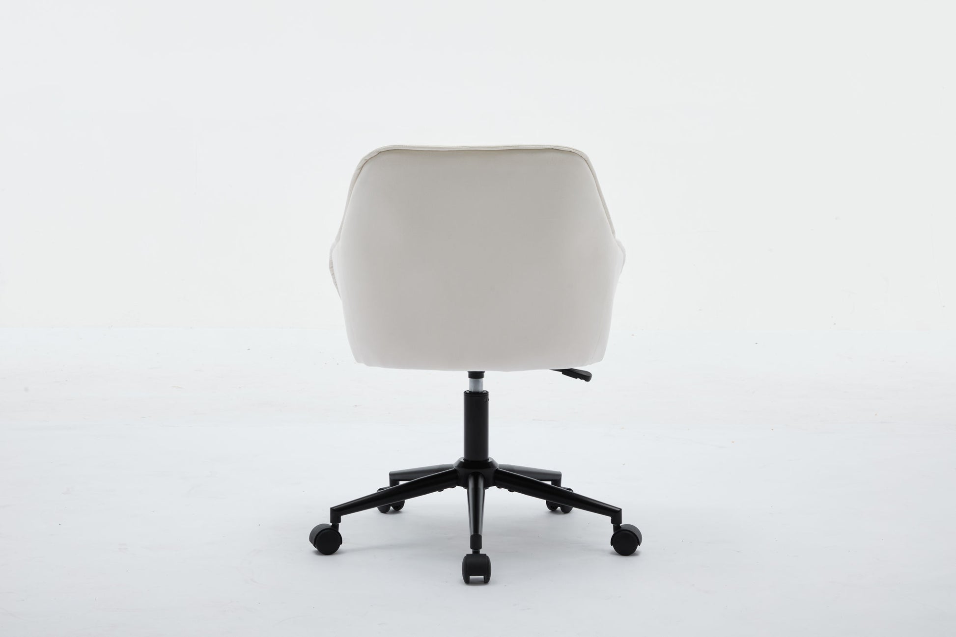 Elegent Velvet Office Chair With Wheels, Makeup Vanity Chair Height Adjustable For Teens Women Girls, Comfy Swivel Modern Leisure Armchair For Home Office, Bedroom, Study And Vanity. Beige Beige Primary Living Space Luxury,Modern Foam Iron