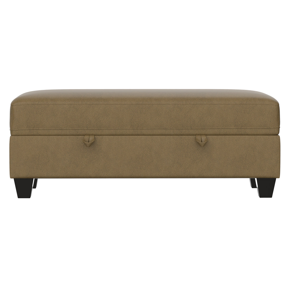 Drason Brown Storage Ottoman Brown Foam Engineered Wood