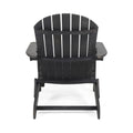 Malibu Adirondack Chair Dark Grey Acacia Wood