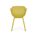 Lotus Chair Yellow Polypropylene