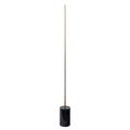 Prism Brassed Gold Led Floor Lamp With On Off Switch Faux Marble Base Black,Gold,Marble Table&Floor Lamps Faux Marble,Metal