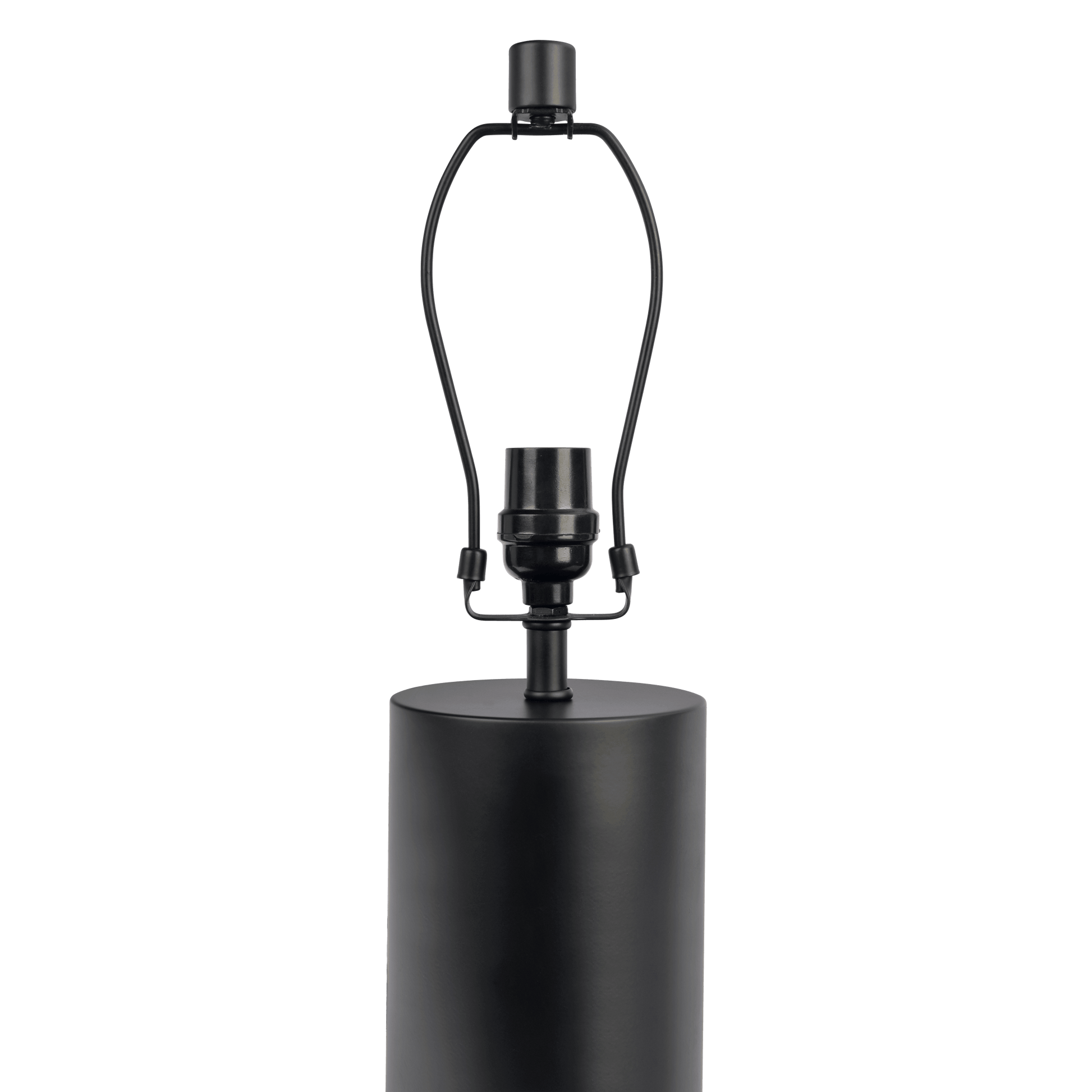 Aura Black Table Lamp With On Off Switch Black Block Base Black,White Table&Floor Lamps Metal