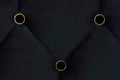 Black Upholstered Twin Size Daybed Bed Frame Corner Bed With Trundle, Velvet Fabric, Studding Design, No Box Spring Required, Fits Any Style Box Spring Not Required Twin Black Wood Espresso Bedroom Artsy,Retro,Vintage Rubberwood Fiber Foam And Polyester