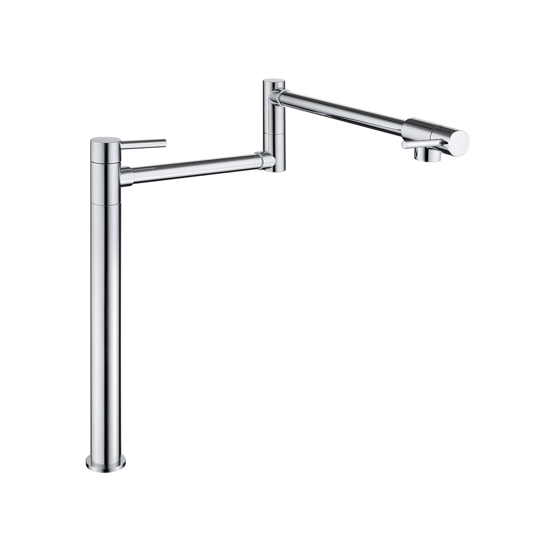 Pot Filler Faucet With Extension Shank Chrome Brass