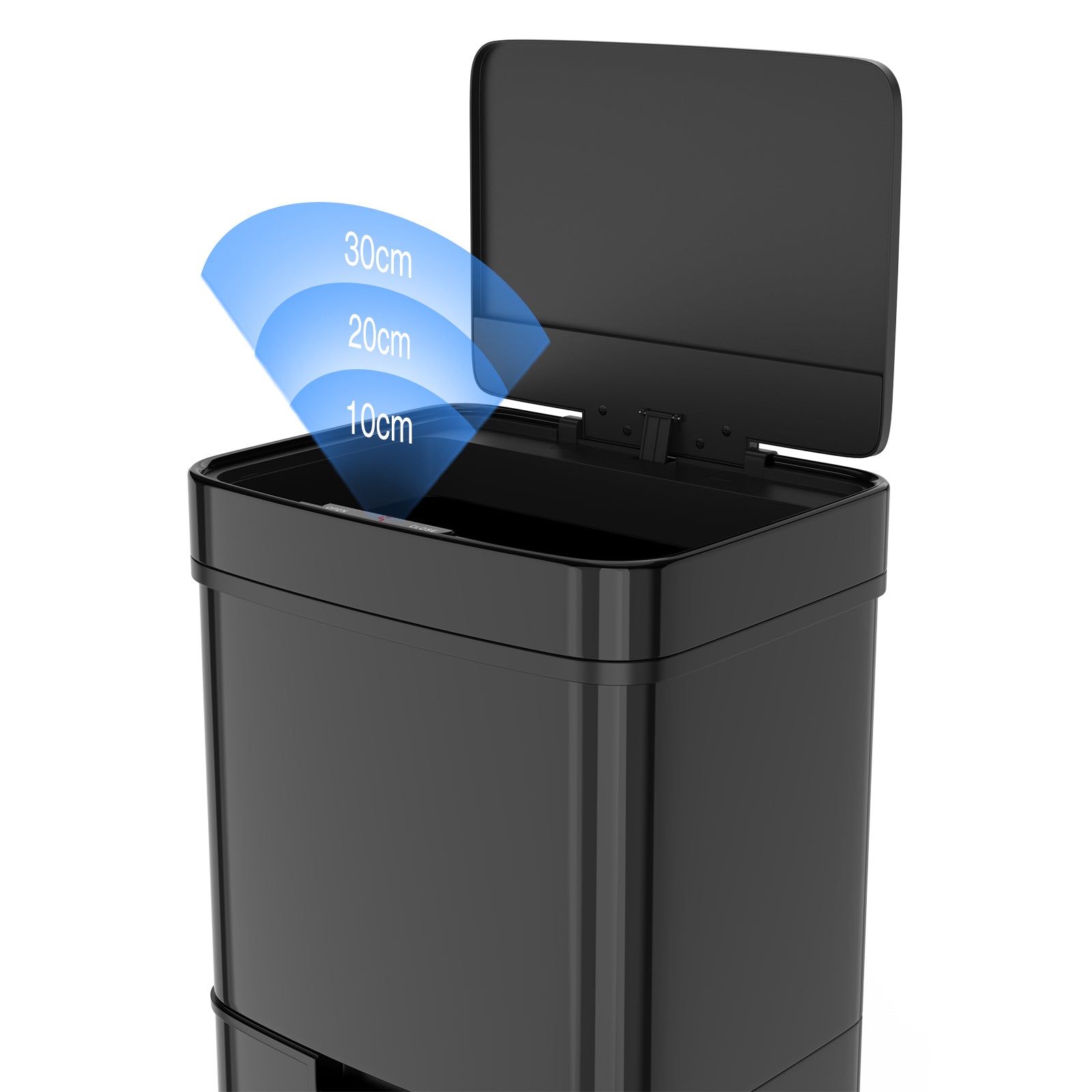 Trash Can Lid Pj62Lsd 802 B Lkj Black Abs Steel Q235