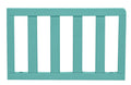 Riley Toddler Guard Rail Turquoise Turquoise Wood