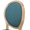 Dining Chair Teal Fabric