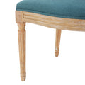 Dining Chair Teal Fabric