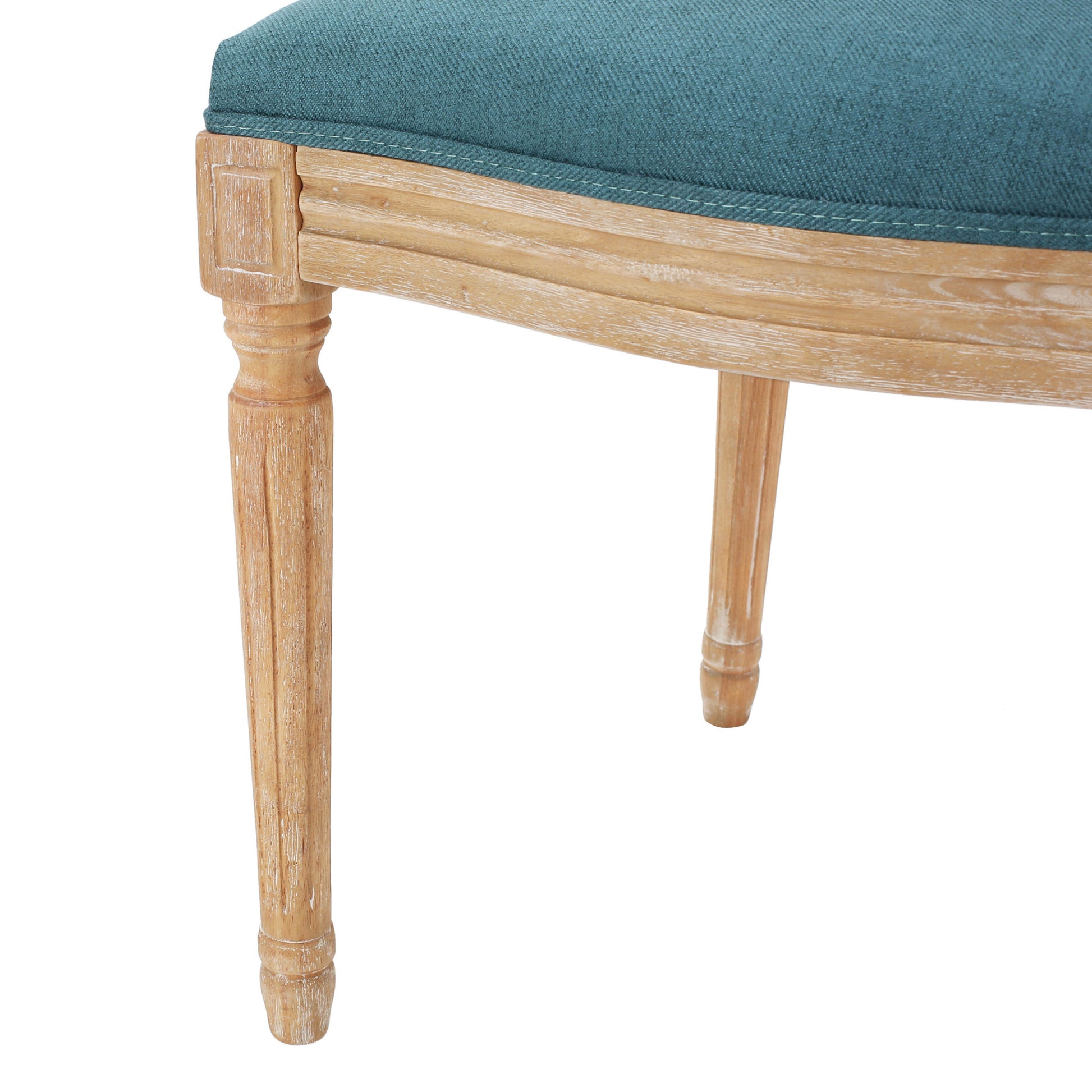 Dining Chair Teal Fabric