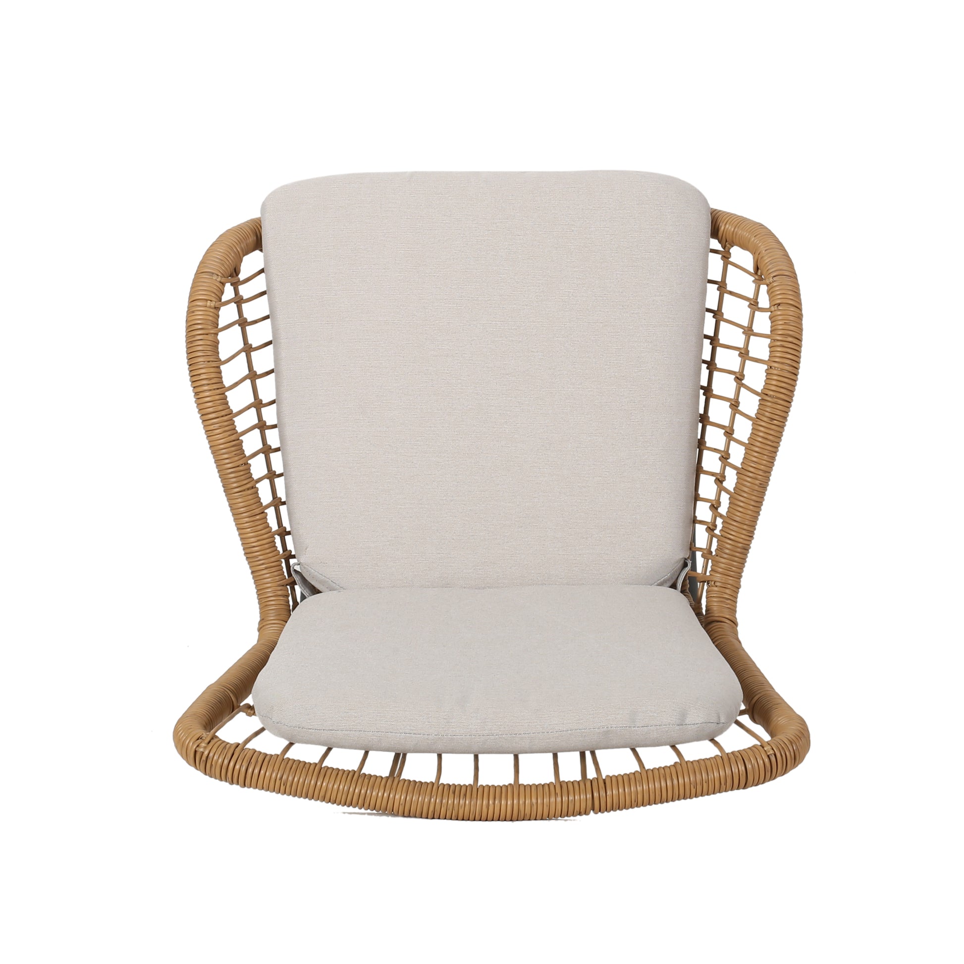 Pabrico Chair Light Brown Iron Plastic