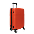 Luggage 4 Piece Set With Spinner Wheels, Hardshell Lightweight Suitcase With Tsa Lock,Checked Luggage,Orange 12 20 24 28In Orange Abs