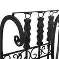 Log Rack And Tools Matt Black Iron