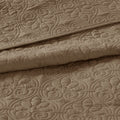 Reversible Bedspread Set Mocha Queen Mocha Cotton