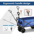 Blue Folding Campers Blue Metal