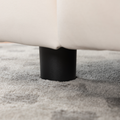 2239 Beige Fabric, Pillowcase Can Be Removed For Cleaning, Backrest Can Also Be Removed, Convenient And Easy To Take Care Of It. Beige Fabric 3 Seat