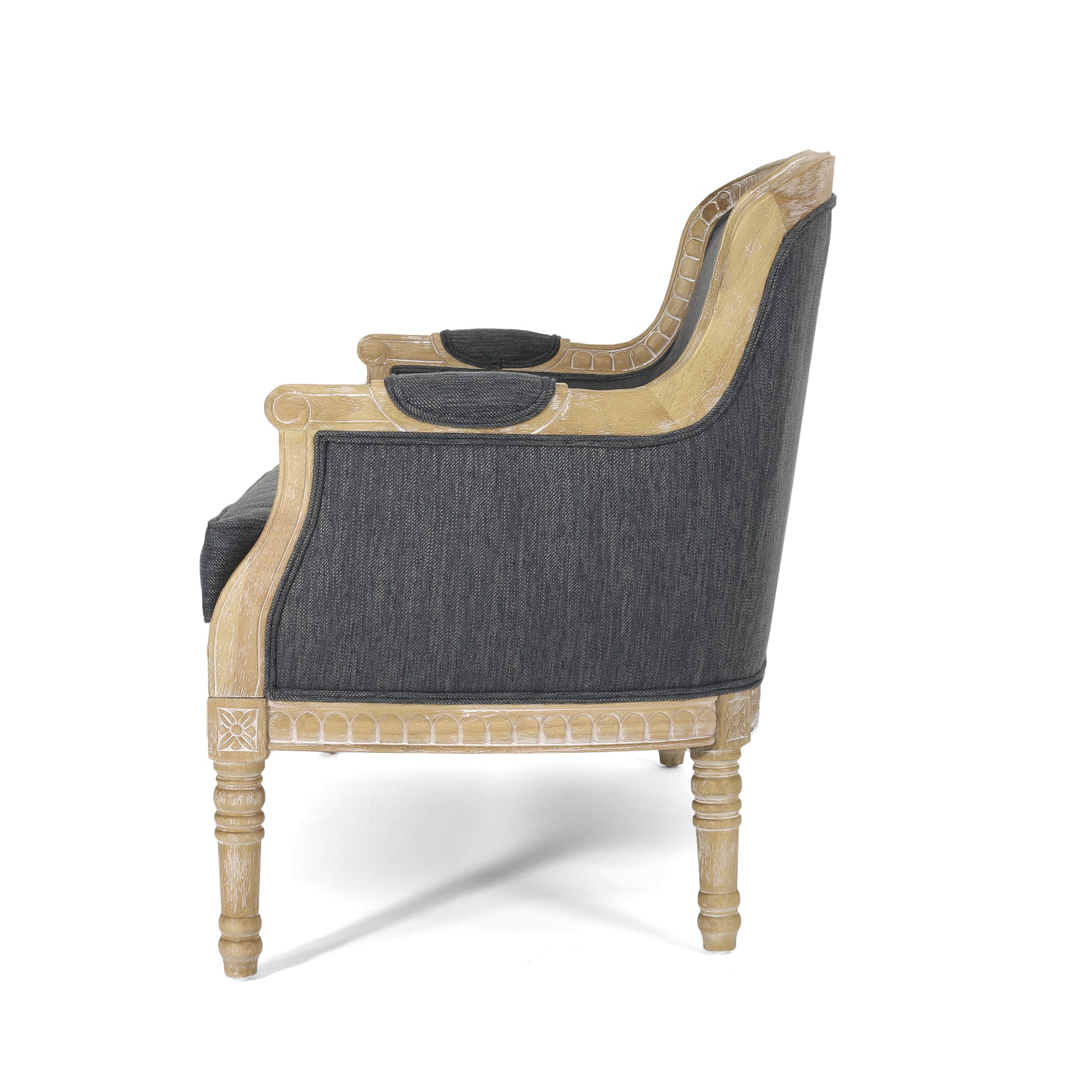 Seat Charcoal Fabric 2 Seat