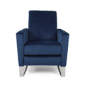 Recliner Blue Velvet