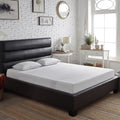 Regen 8 Inch Cooling Copper Infused Memory Foam Adult Mattress, King Size White Memory Foam Foam King
