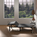 Btx4 Twin Xl Adjustable Bed Base With Head And Foot Position Adjustment Box Spring Not Required Twin Xl Black Grey Steel